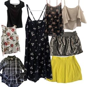 Reseller box Ann Taylor, 14th & Union, American Eagle, Gap, Bebe XS